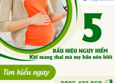 Cảnh báo 5 dấu hiệu nguy hiểm khi mang thai dành cho mẹ bầu
